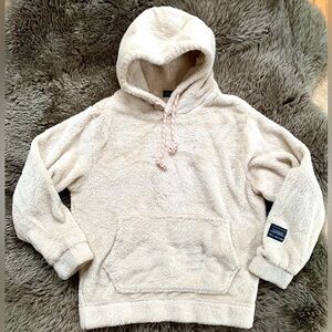Oversized Sherpa Plush Teddy Hoodie